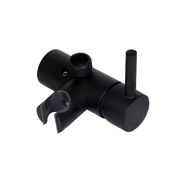 Набор для гигиенического душа Qtap Inspai-Varius округлый QTINSVARBСRV00440001 Black Matt - Фото - 6