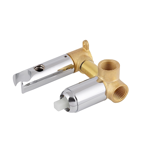 Набор для гігієнічного душу Qtap Inspai-Varius округлий QTINSVARCRMV00440501 Chrome - Фото - 5