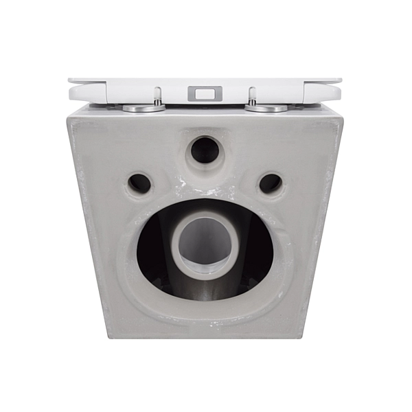 Унитаз подвесной Qtap Jay безободковый с сиденьем Soft-close QT07335176W - Фото - 7