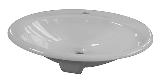 1522136 OVALE Раковина без донного клапана 555*485 (1 сорт) - Фото - 2