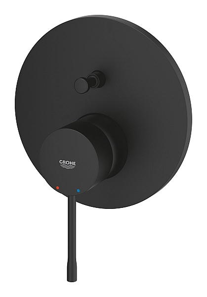 24167KF1 Essence Зовнішня частина змішувача для душу, чорний (1 сорт) - Фото - 5