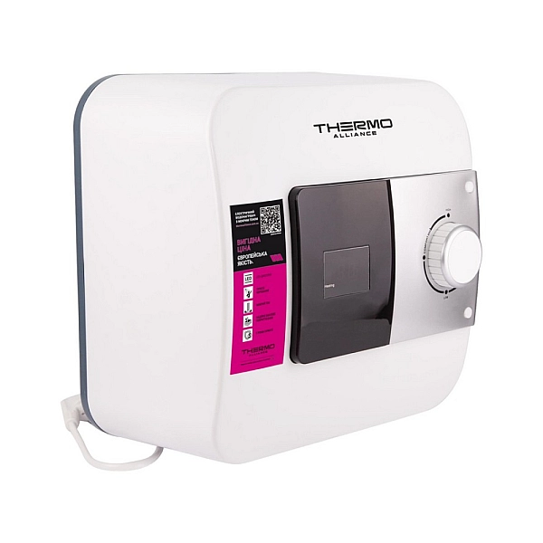 Водонагрівач електричний Thermo Alliance 10 л над мийкою вертикальний, мокрий ТЕН 1,5 кВт SF10X15N - Фото - 5