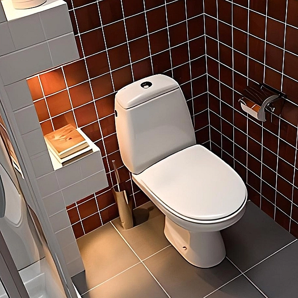 S7921800UA SOLO Унітаз-компакт підлоговий г/в, сидіння з кришкою Duroplast Soft close, н/п, білий (1 сорт) - Фото - 6