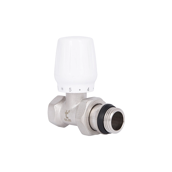 Кран радиаторный Thermo Alliance Base 1/2" ВН с антипротечкой прямой SD226W15 - Фото - 3