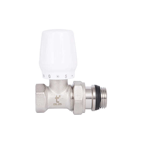 Кран радиаторный Thermo Alliance Base 1/2" ВН с антипротечкой прямой SD226W15 - Фото - 4