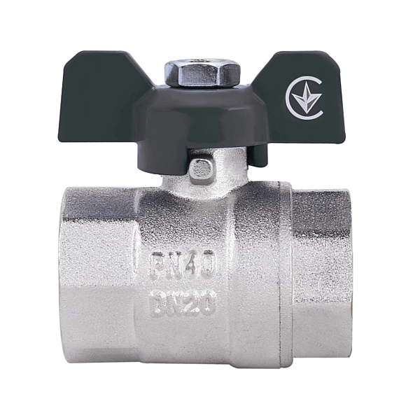 Кран шаровой Thermo Alliance Base 3/4" ВР для воды (бабочка) SD602W20 - Фото - 3