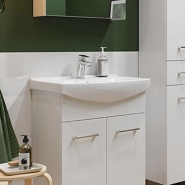 K119-08 CERSANIA Умивальник меблевий 65 з отвором для змішувача (картон) (1 сорт)