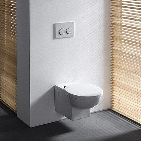 115.882.JQ.1 Sigma20 round Клавіша з подвійним змивом,легкоочисна поверхня,хром матовий/хром глянцевий (1 сорт) - Фото - 5