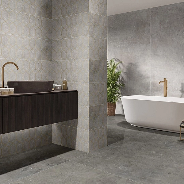 GRES SOFTCEMENT SILVER RECT (1 сорт) - Фото - 2