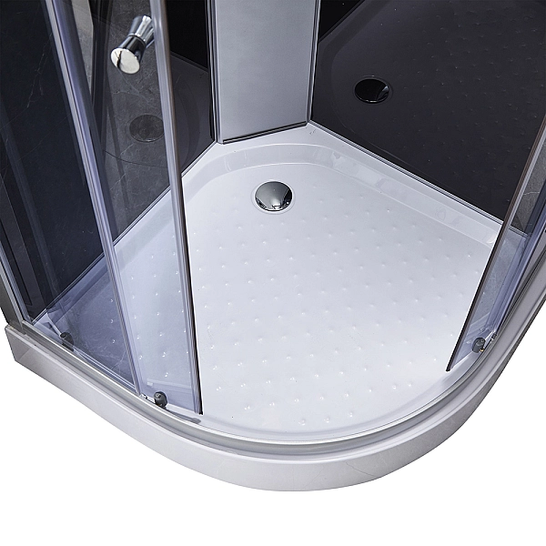 Душовий бокс Lidz Tani SB90x90.SAT.LOW.GR, скло тоноване 4 мм - Фото - 5