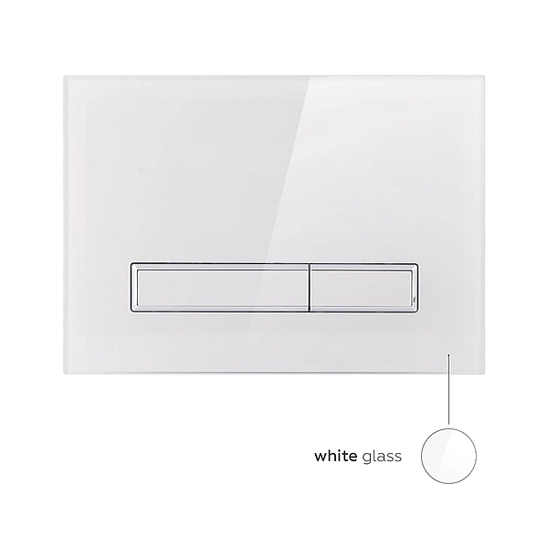 Панель смыва для унитаза Qtap Nest QT0111V1105GW - Фото - 4