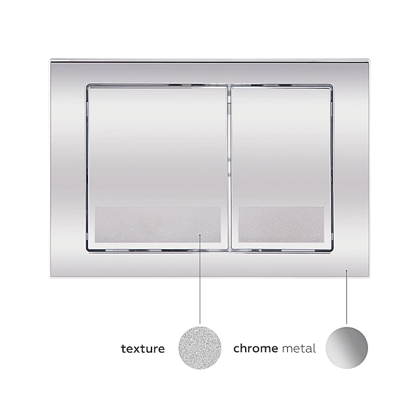 Панель смыва для унитаза Qtap Nest QT0111M06028CRM - Фото - 4