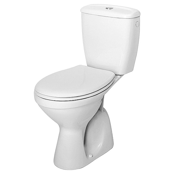 1902600U IDOL Унітаз-компакт підлоговий г/в, в комплекті з сидінням поліпропілен та дворежимною арматурою, н/п (1 сорт)