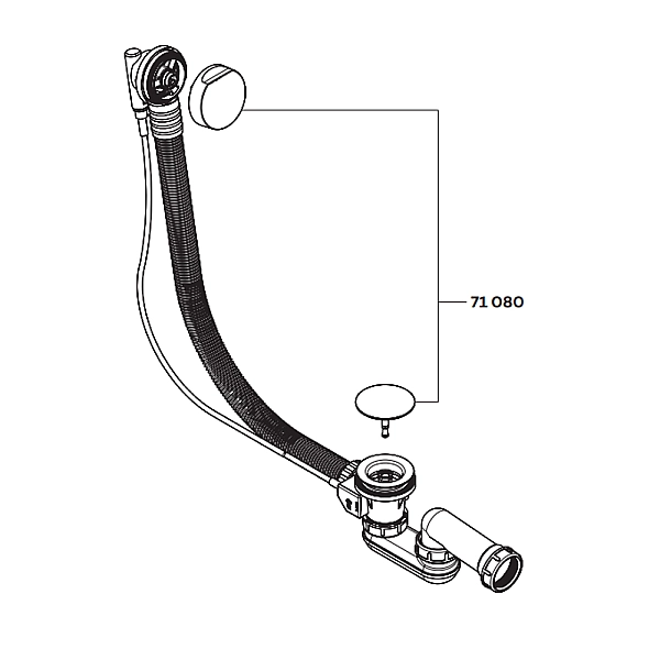 214090500 Rotexa 2000 Сифон д/ванни (1 сорт) - Фото - 4