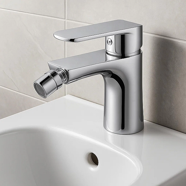 43116141 IVEN Змішувач д/біде з дон. клап. 01011100, хром (1 сорт) - Фото - 4