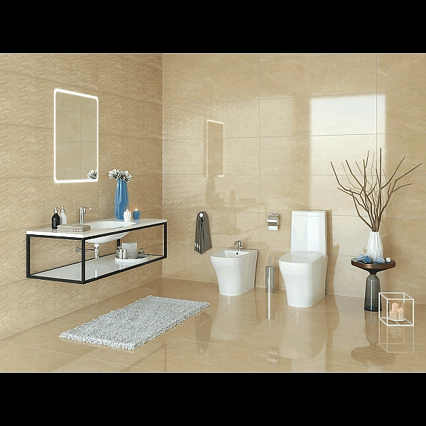 43116141 IVEN Змішувач д/біде з дон. клап. 01011100, хром (1 сорт) - Фото - 2