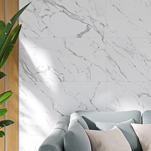 ATLANTIS WHITE SATIN RECT** (1 сорт) - Фото - 4