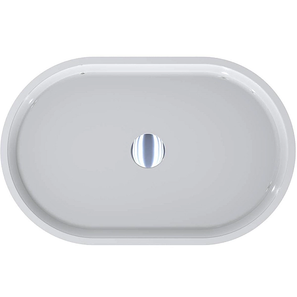 Раковина Sorrento 550х351 накладний, колір білий, покриття глянець (1 сорт) - Фото - 2