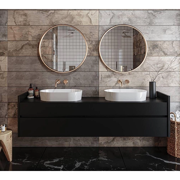 Раковина Sorrento 550х351 накладний, колір білий, покриття глянець (1 сорт) - Фото - 5