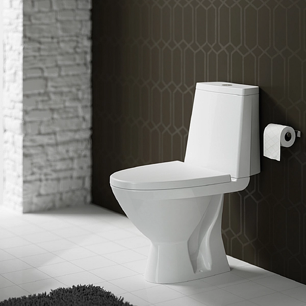 L39000000 MODO Унітаз-компакт, горизонтальний вип., з  дюропл. сидінням з мікроліфтом та арм.дворежимною (1 сорт) - Фото - 2