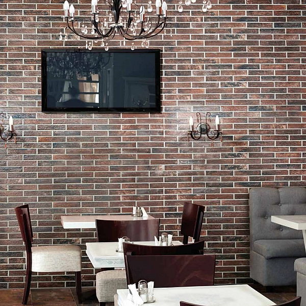 J85703 BRISTOL UMBER BRICK ANGOLO INCOLLATO (1 сорт) - Фото - 4