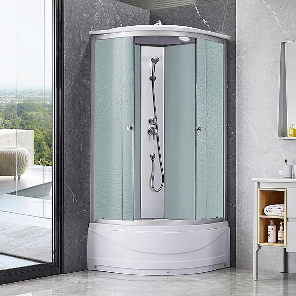 Душевой бокс Lidz Tani SB90x90.SAT.HIGH.FR, стекло Frost 4 мм - Фото - 10