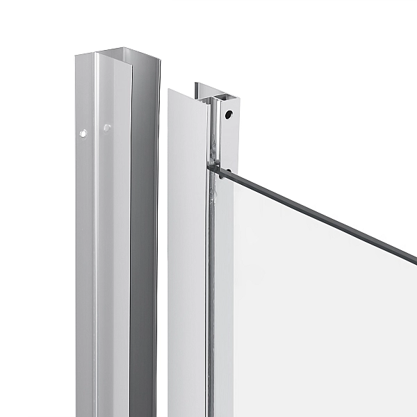 Душова кабіна Qtap Taurus CRM1099SC6 90х90 см, скло Clear 6 мм покриття CalcLess, без піддона - Фото - 3