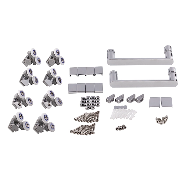 Душова кабіна Qtap Taurus CRM1011AC6 100х100 см, скло Clear 6 мм покриття CalcLess, без піддона - Фото - 9