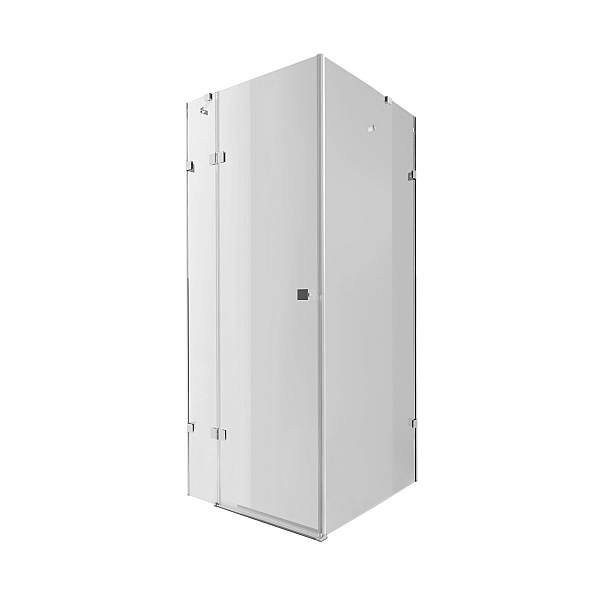 Душевая кабина Qtap CAPRICORN CRM1099SC6 90х90 см, стекло Clear 6 мм, CalcLess, без поддона