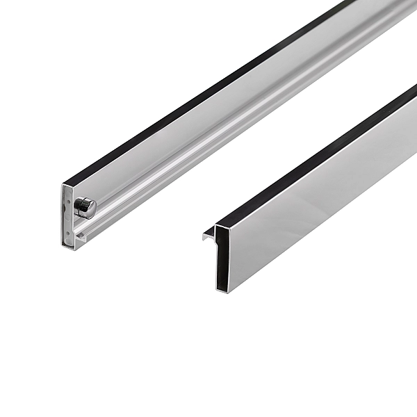 Душевая дверь в нишу Qtap Taurus CRM201-11.C6 97-108x200 см, стекло Clear 6 мм, покрытие CalcLess - Фото - 3