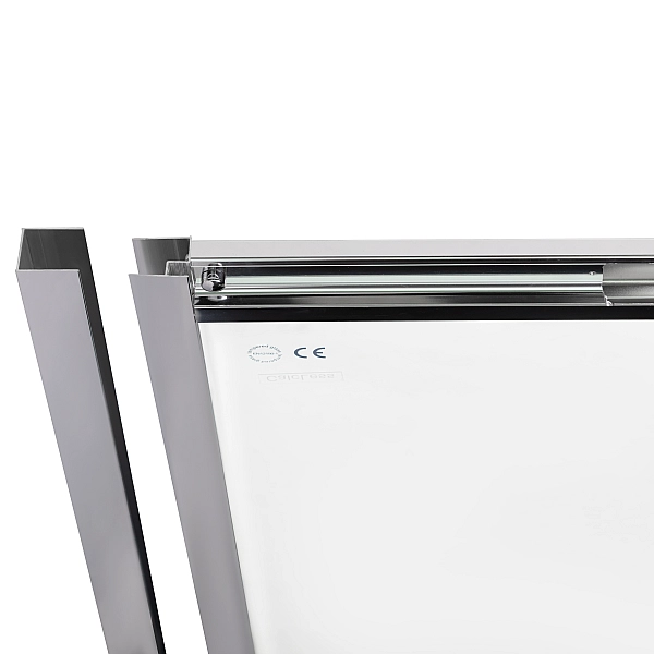 Душевая дверь в нишу Qtap Taurus CRM201-11.C6 97-108x200 см, стекло Clear 6 мм, покрытие CalcLess - Фото - 4