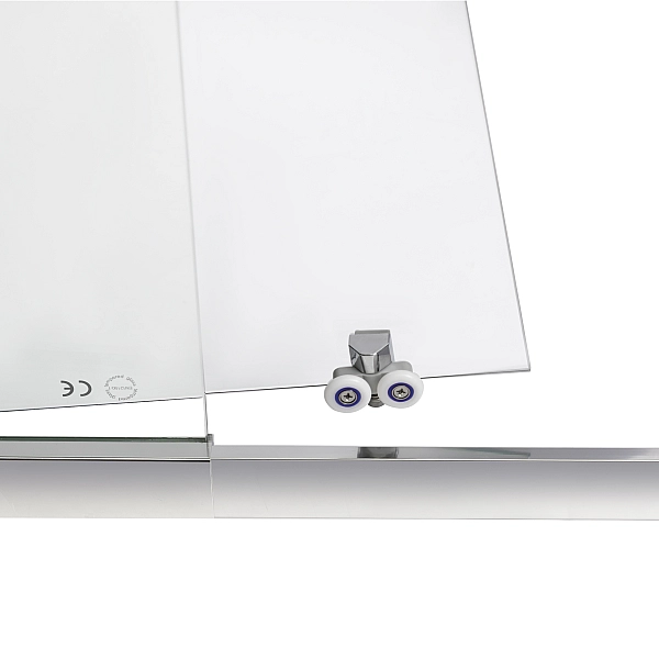 Душевая дверь в нишу Qtap Taurus CRM201-11.C6 97-108x200 см, стекло Clear 6 мм, покрытие CalcLess - Фото - 5