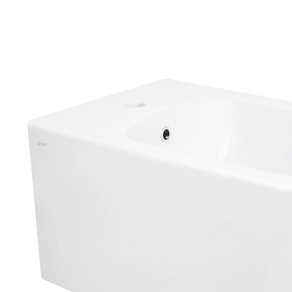 Биде подвесное Qtap Crow 520х360х290 White QT05555370W - Фото - 5