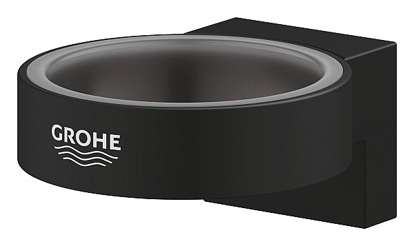 41217KF0 Selection Тримач для стакана/мильниці, чорний матовий (1 сорт) - Фото - 4