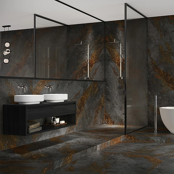 GRES AURIC GRAPHITE RECT (1 сорт) - Фото - 4