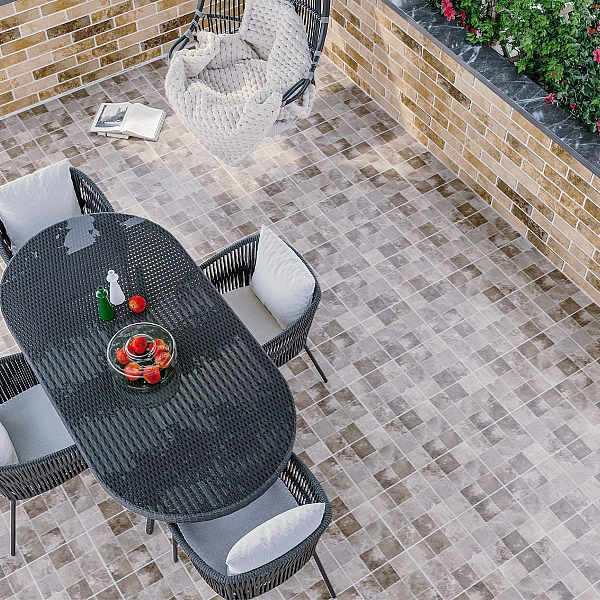 QUADRI QUADRETTI сірий QD2740 (1 сорт) - Фото - 2