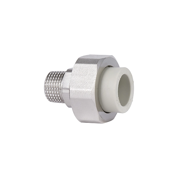 Згін "Американка" латунна зі зварною головкою PPR Blue Ocean 20х1/2" ЗР - Фото - 3