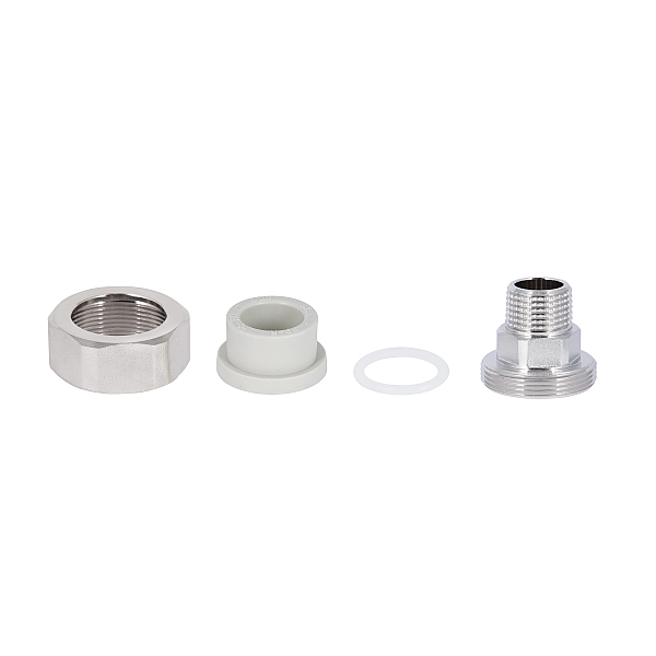 Згін "Американка" латунна зі зварною головкою PPR Blue Ocean 20х1/2" ЗР - Фото - 6