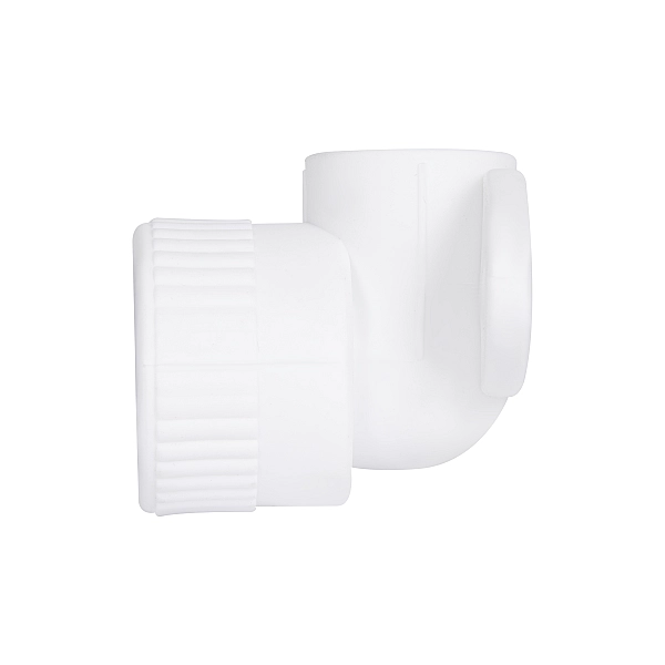 Уголок настенный PPR Blue Ocean "Белый" 20х1/2", 90° ВР - Фото - 4