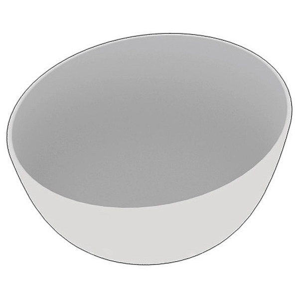 4304 01 Ciotola Раковина на стільницю 46 см, білий (1 сорт) - Фото - 3