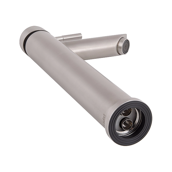 Змішувач для раковини Lidz Aria 001FH високий (k35) LDARI001FHNKS34938 Nickel - Фото - 3