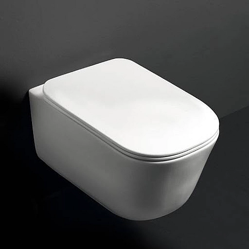 5114 01 Tribeca Унітаз підвісний безобідковий із шумоізоляцією та кріпленням WB9N, без обідка, білий (1 сорт)