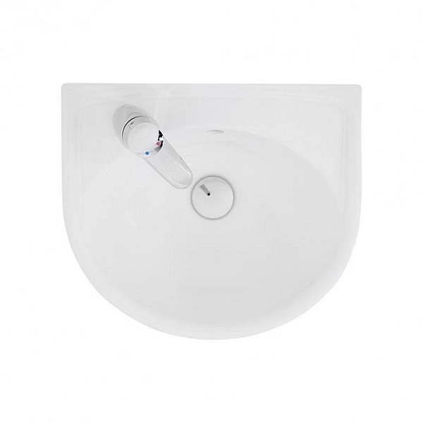 2323450UA STATUS Раковина 45 см, з переливом, лівий отвір (1 сорт)