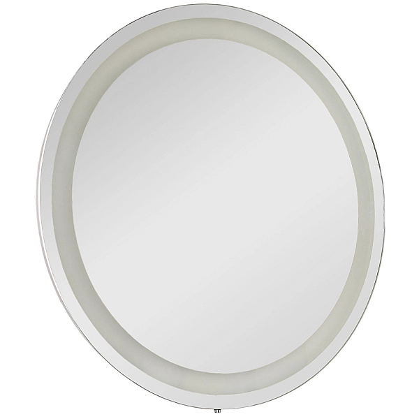 10443 Дзеркало Омега R-line D-80, з  підсвіткою КРУГЛЕ (1 сорт) - Фото - 2