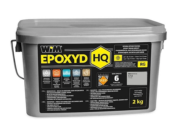 Зат WIMEPOXYD HQ 1/12 2кг титан (1 сорт)