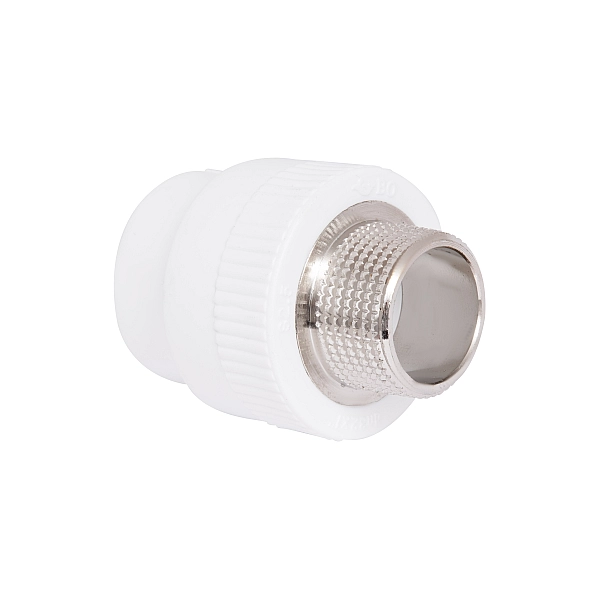 Муфта PPR Blue Ocean "Белый" 32х1" НР