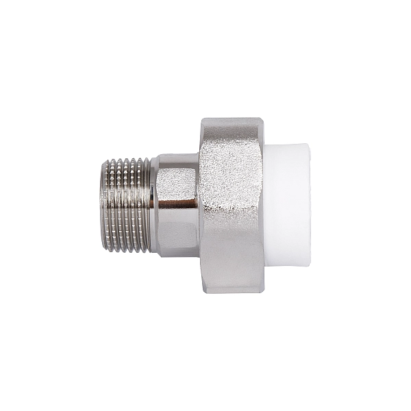 Сгон "Американка" PPR Blue Ocean "Белый" 25х3/4" НР - Фото - 4