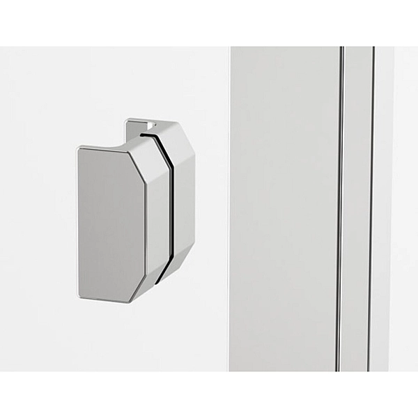 D20SR550904007 Arelia Душова кабіна 1/4 кола, 900x900 мм, скло прозоре, проф.срібний полір. (1 сорт) - Фото - 3