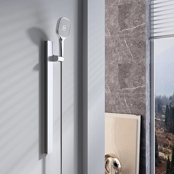 120750 Душовий набір з 3 режимами, хром (1 сорт) - Фото - 7