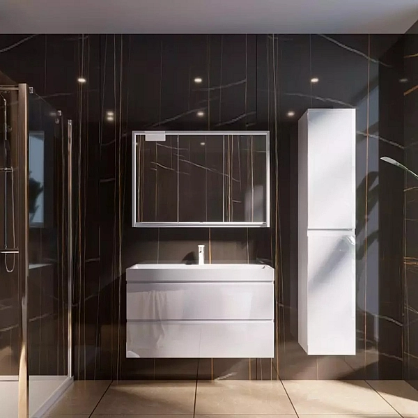 753170W FRAME Пенал 170см білий глянець (1 сорт) - Фото - 3